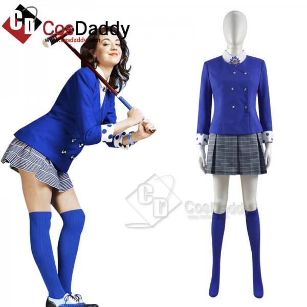 Heathers The Musical Cosplay Veronica Sawyer Costume Halloween Outfit 0528